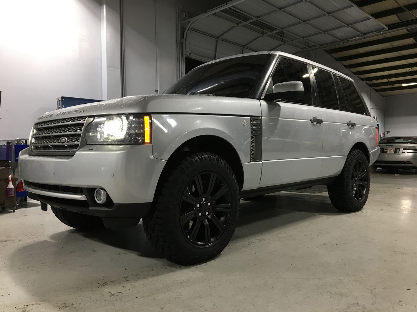 Range Rover L322 With 2 Inch Lift Kit From Johnson Rods Land Rover