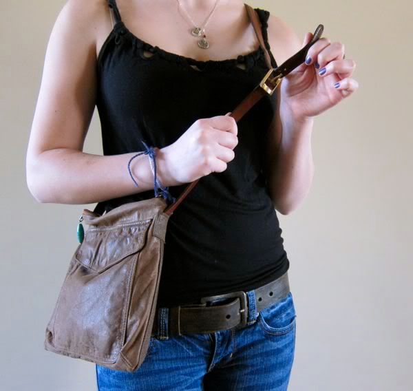 waterstone recycled leather handbags and accessories by lori plyler