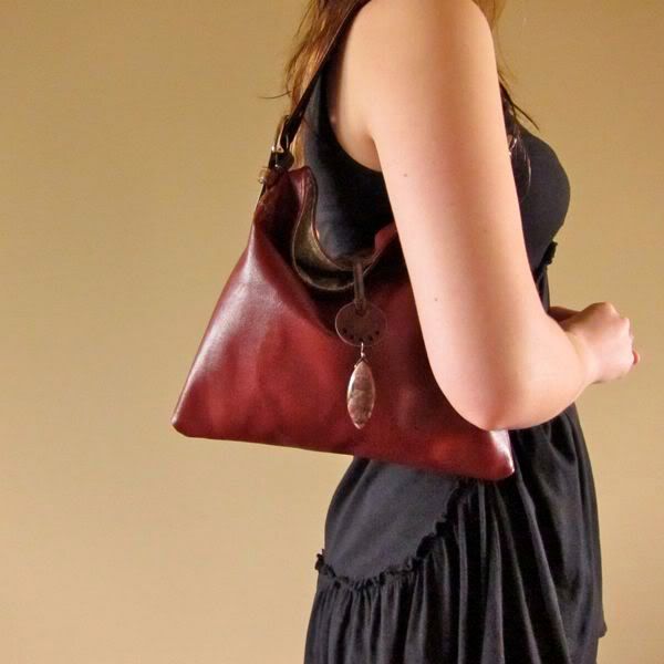 waterstone recycled leather handbags and accessories by lori plyler