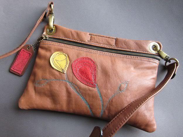 waterstone eco recycled leather handbags & accessories by lori plyler