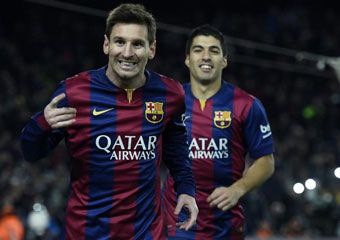 Barça wins first Copa battle against Atlético.