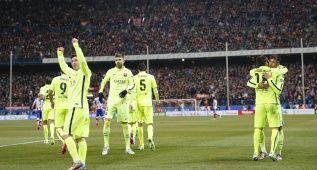 Barça defeat Atlético 3-2 and advance to Copa Semi-Finals.