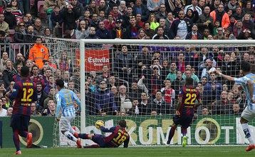Barça lose at home to Malaga.