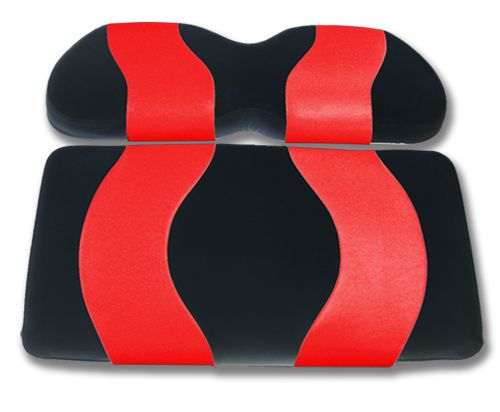 FRONT SEAT COVER RXV BLACK/RED