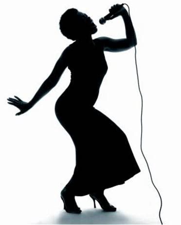 Download this Silhouette Singer Picture picture