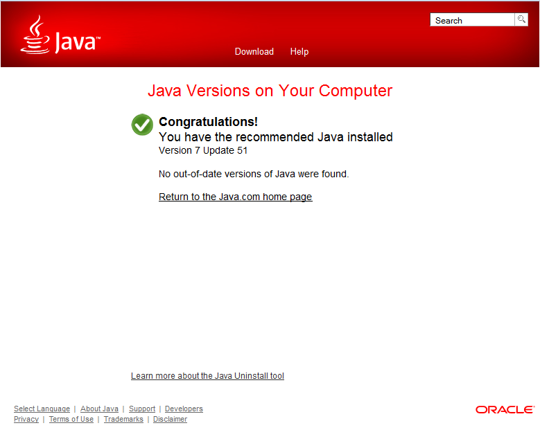 Download java 7 update 51 standalone