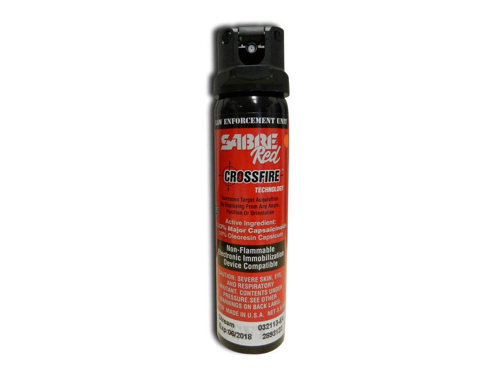 Sabre Red MK-4 Crossfire - 3.0oz Stream OC Spray | EBay