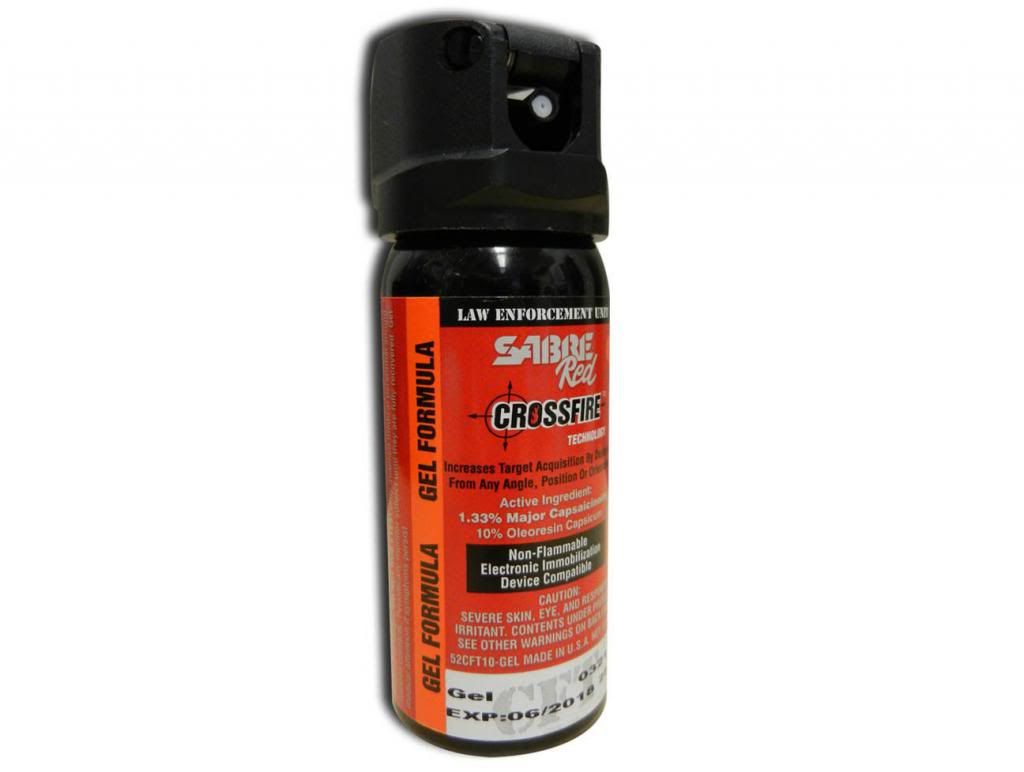 Sabre Red Pepper Spray - MK-3 Crossfire 1.8oz Gel OC Spray | EBay