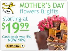 Mother's Day Flowers and Gifts starting at $19.99