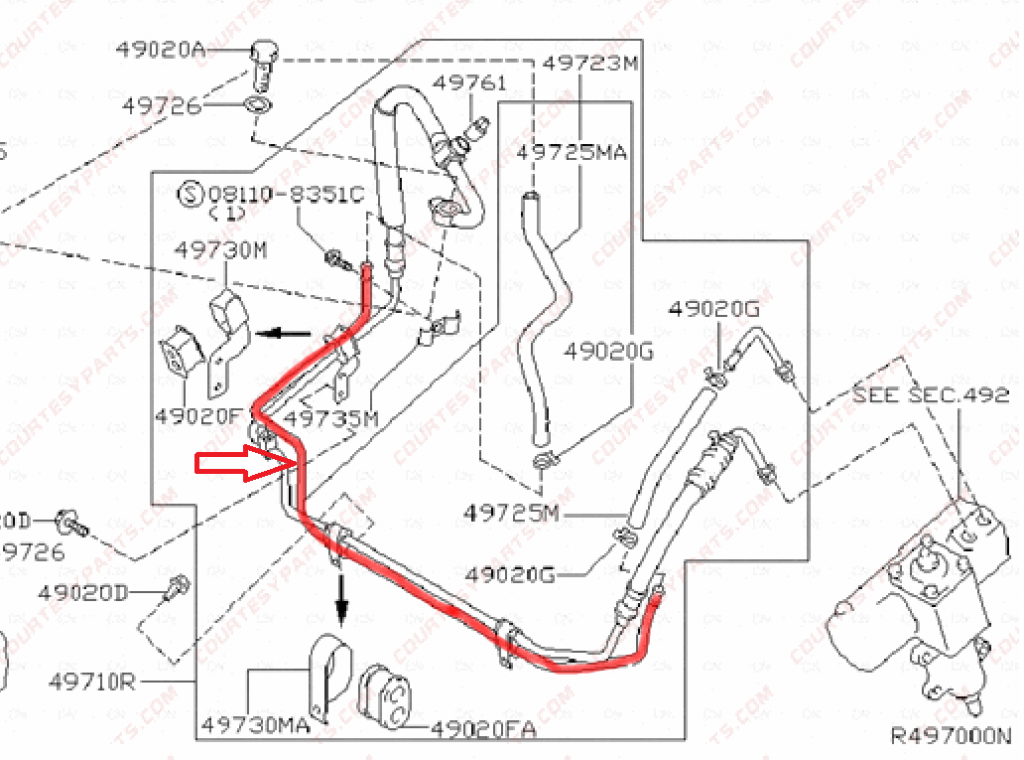 Power Steering Leak XterraNation