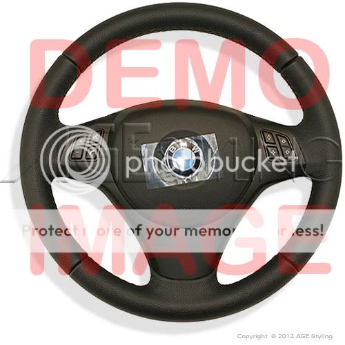 BMW E81 E82 E87 E88 E90 E91 E92 E93 Leather Sports Steering Wheel New