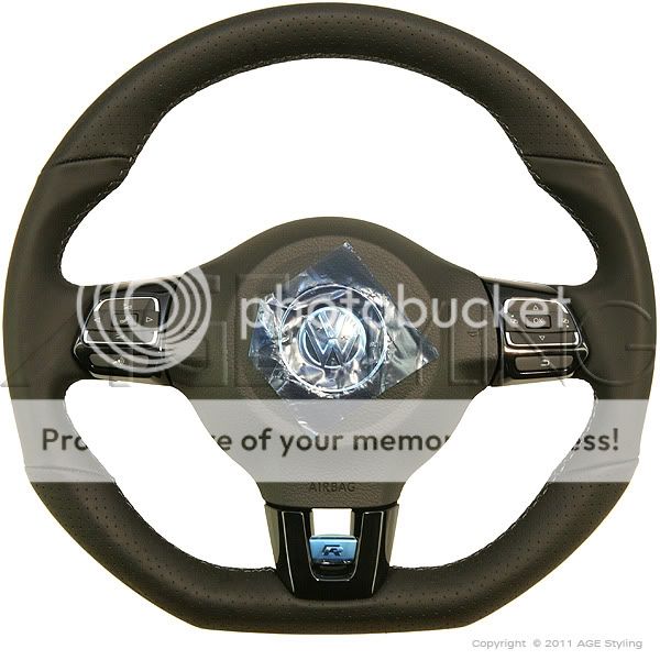 VW R Line Golf 6 Scirocco Steering Wheel Airbag New