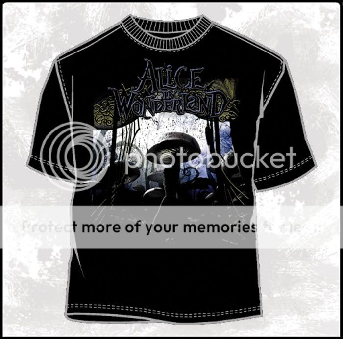 有关以下物品的详细资料: disney alice in wonderland entering