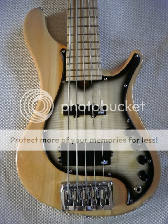 NEW Brubaker Brute MJX 5 5 string bass guitar. Natural. GET IT WHILE 